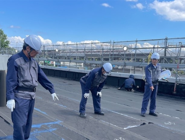 工事監督補助の様子