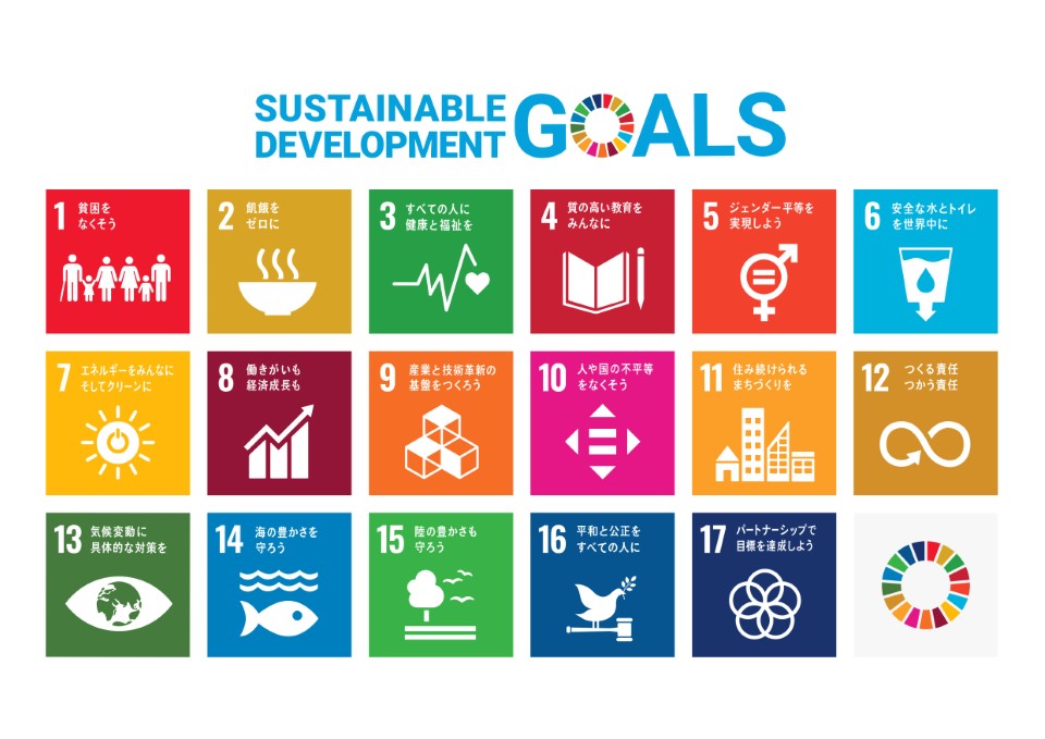 持続可能な開発目標（SDGs）のロゴマーク